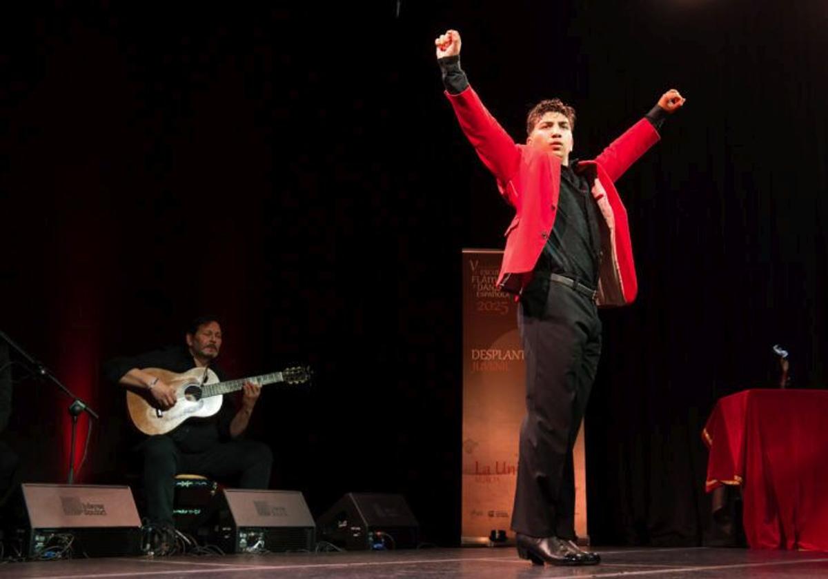 Matías Campos, ganador del primer concurso de Desplante Juvenil de La Unión