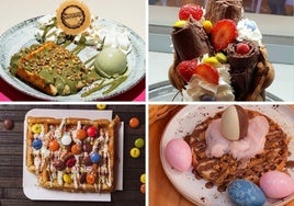 Gofres de Snoopy, Thailicious, Manneken Pis y Crème Creperie.