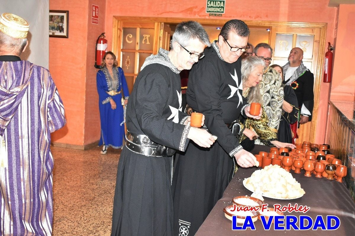 Comida mozárabe de los Almorávides de Caravaca de la Cruz - Entrada al salón