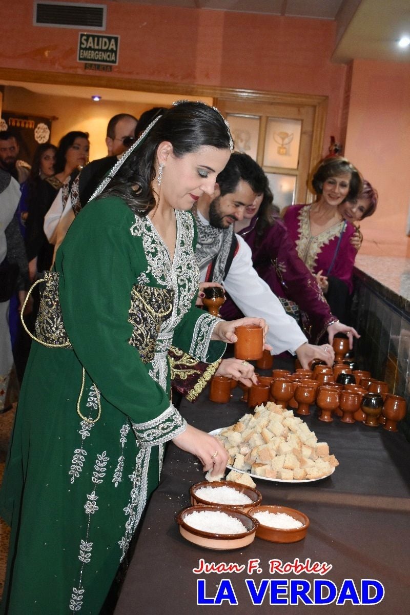 Comida mozárabe de los Almorávides de Caravaca de la Cruz - Entrada al salón