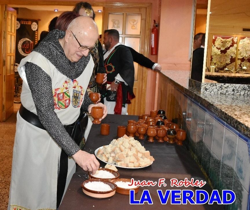 Comida mozárabe de los Almorávides de Caravaca de la Cruz - Entrada al salón