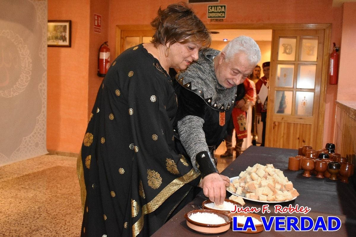 Comida mozárabe de los Almorávides de Caravaca de la Cruz - Entrada al salón