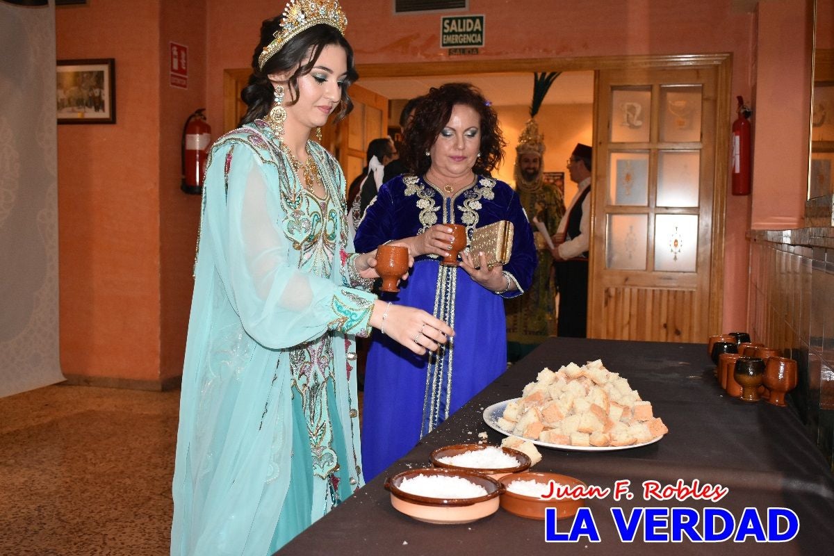 Comida mozárabe de los Almorávides de Caravaca de la Cruz - Entrada al salón