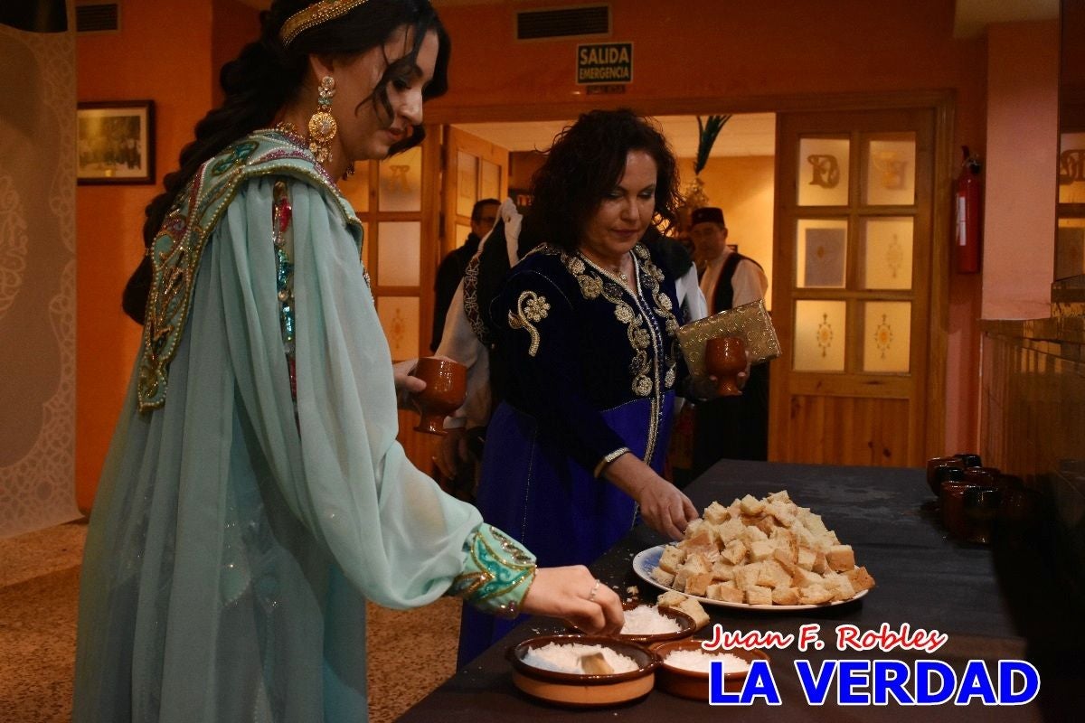 Comida mozárabe de los Almorávides de Caravaca de la Cruz - Entrada al salón