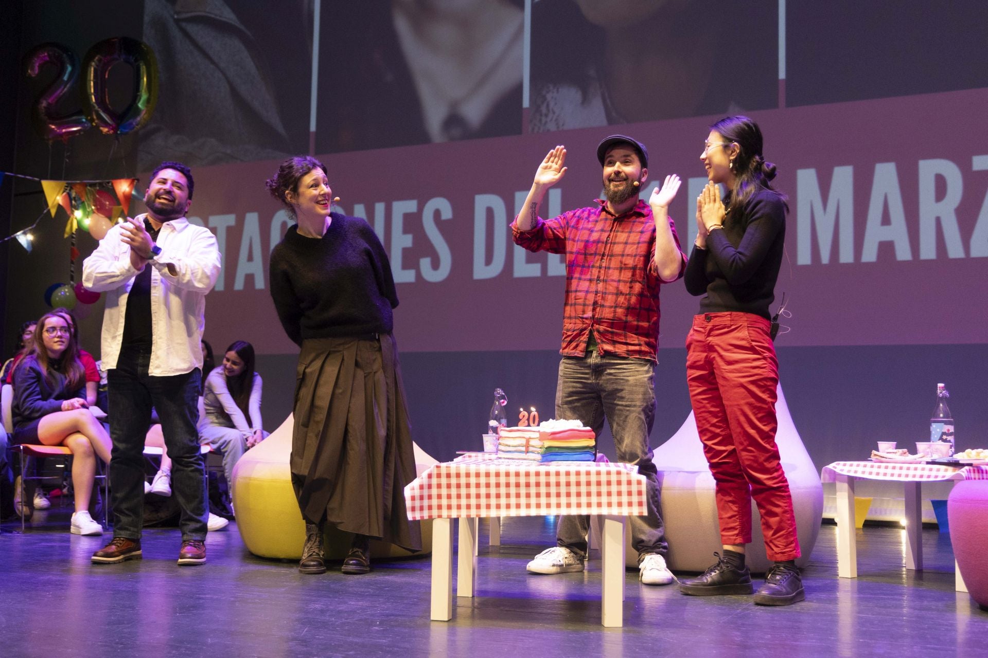 Las imágenes de los finalistas del Mandarache en el Auditorio El Batel de Cartagena
