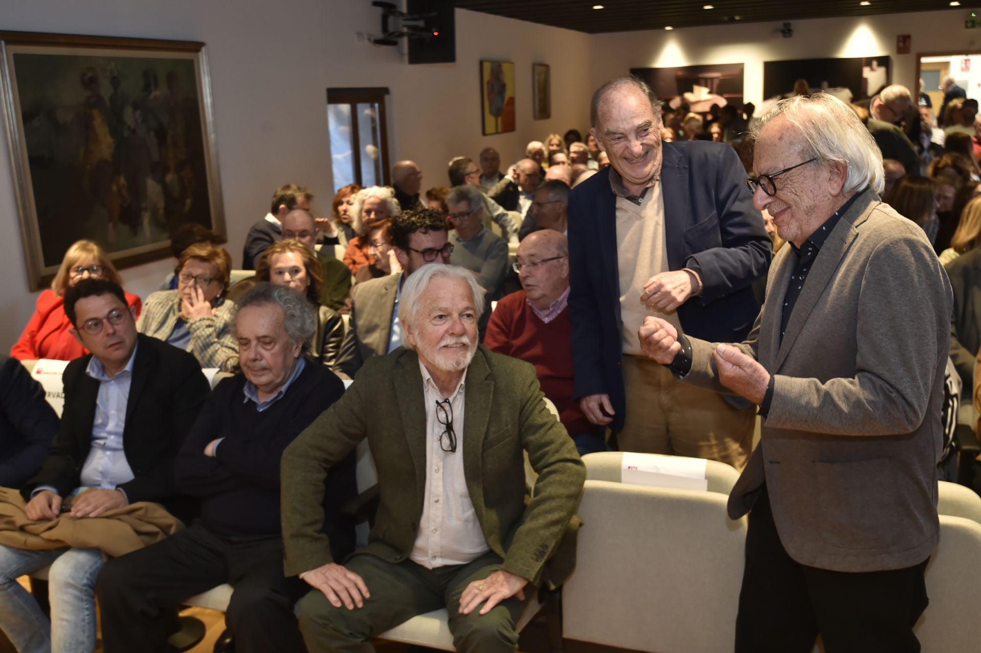 En imágenes, la mesa redonda &#039;¿Hubo movida cultural en Murcia?&#039; de José Manuel Garrido