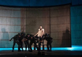 Una escena de Macbeth.