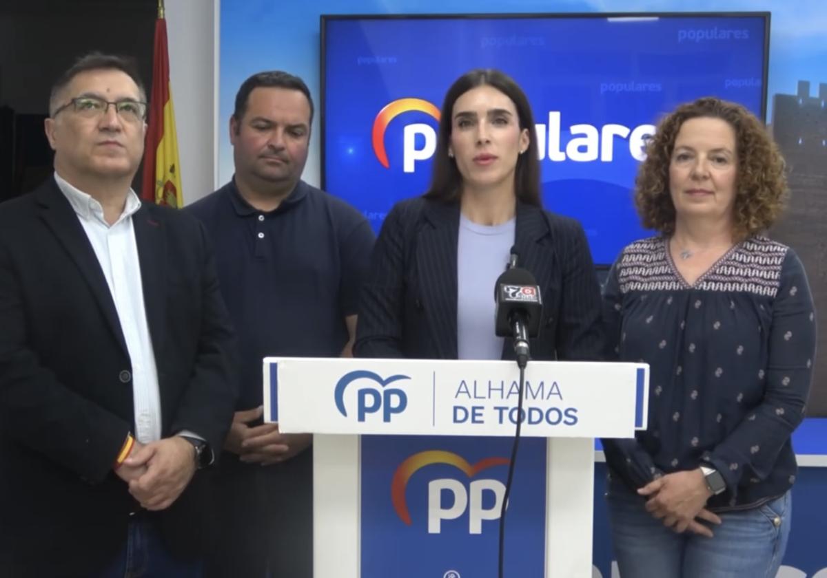 La exalcaldesa de Alhama de Murcia María Cánovas denuncia por difamación al PSOE