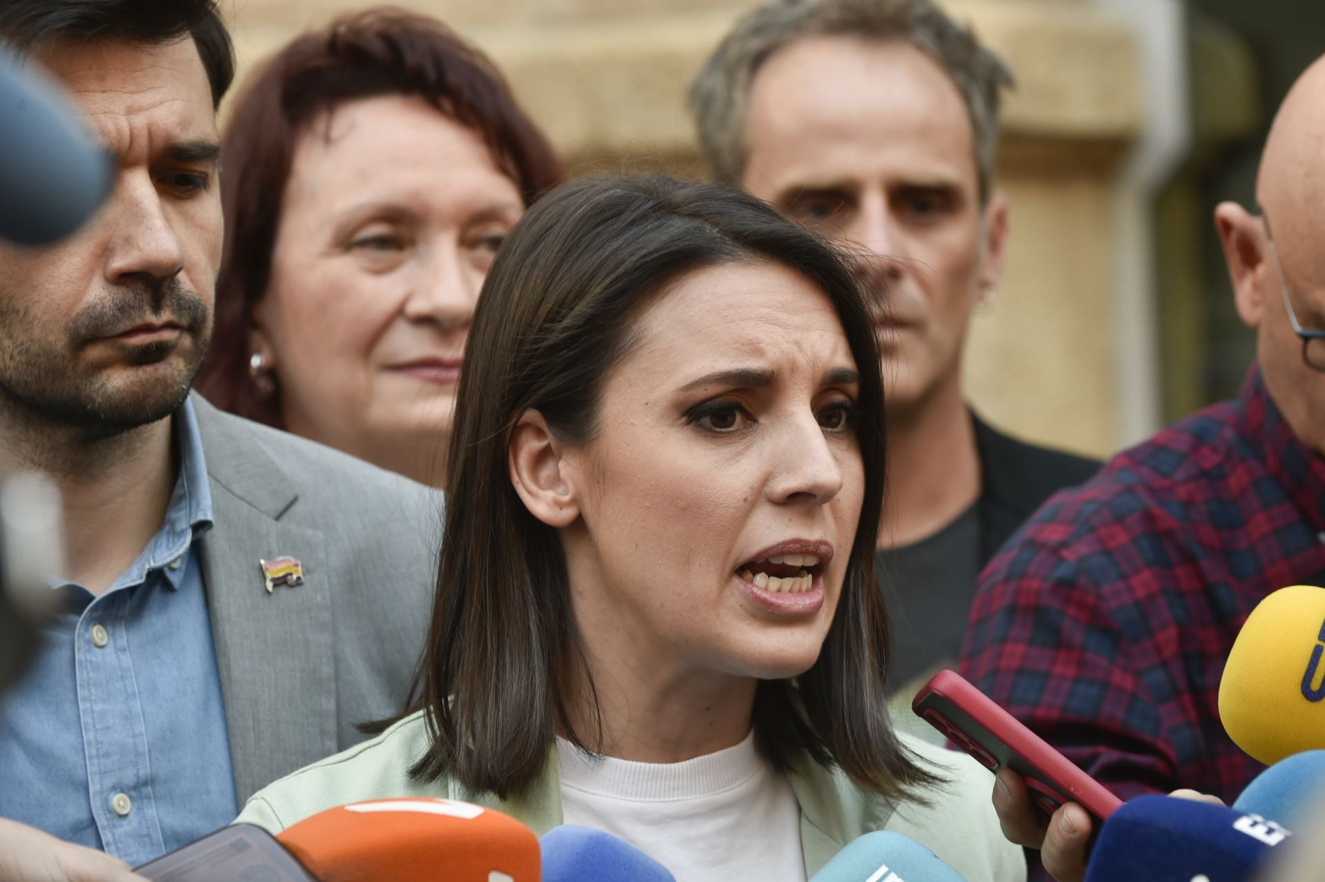 Las imágenes de Irene Montero en Murcia