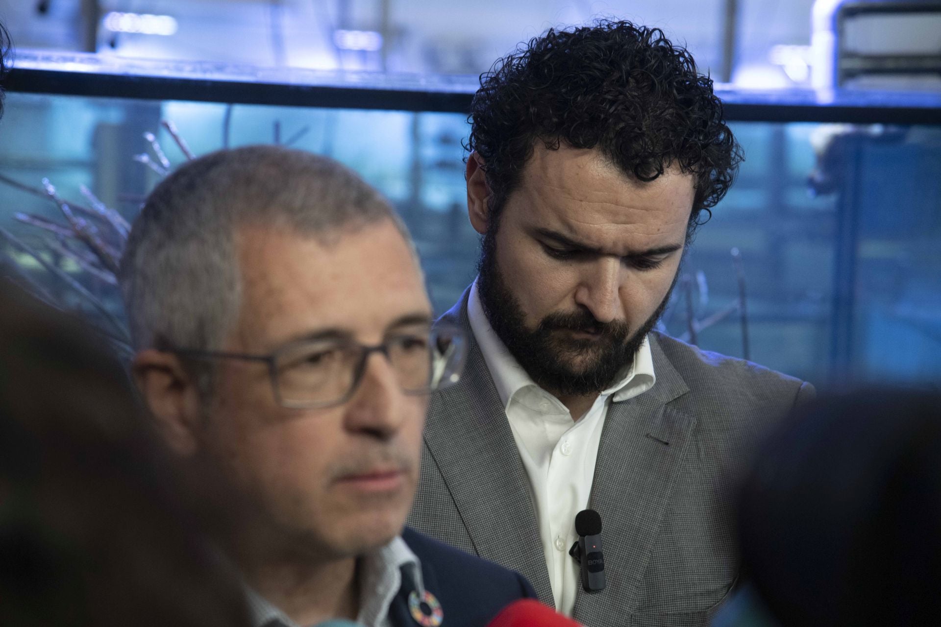 La manifestación con motivo de la reunión para la regeneración de la bahía de Portmán, en imágenes