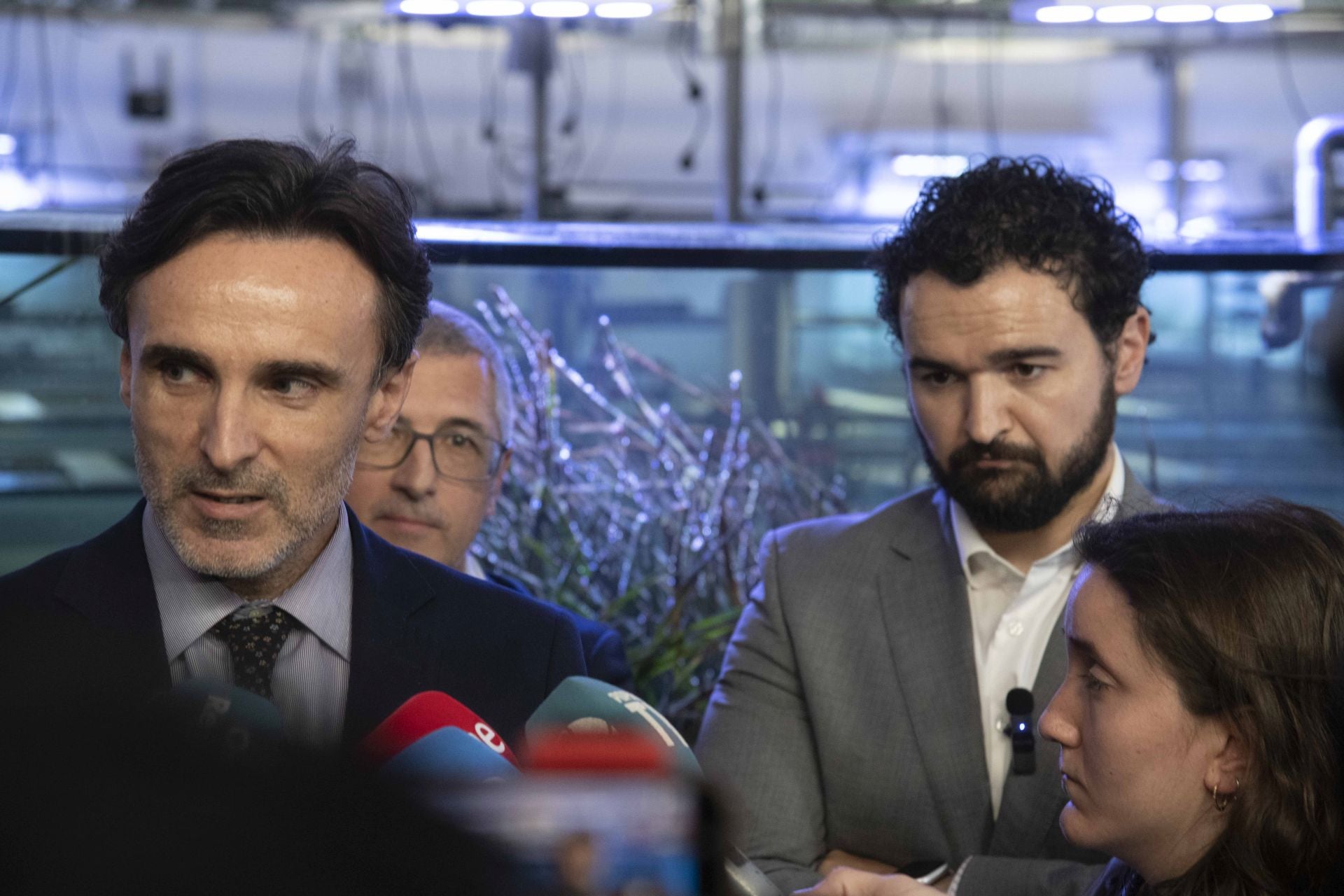 La manifestación con motivo de la reunión para la regeneración de la bahía de Portmán, en imágenes