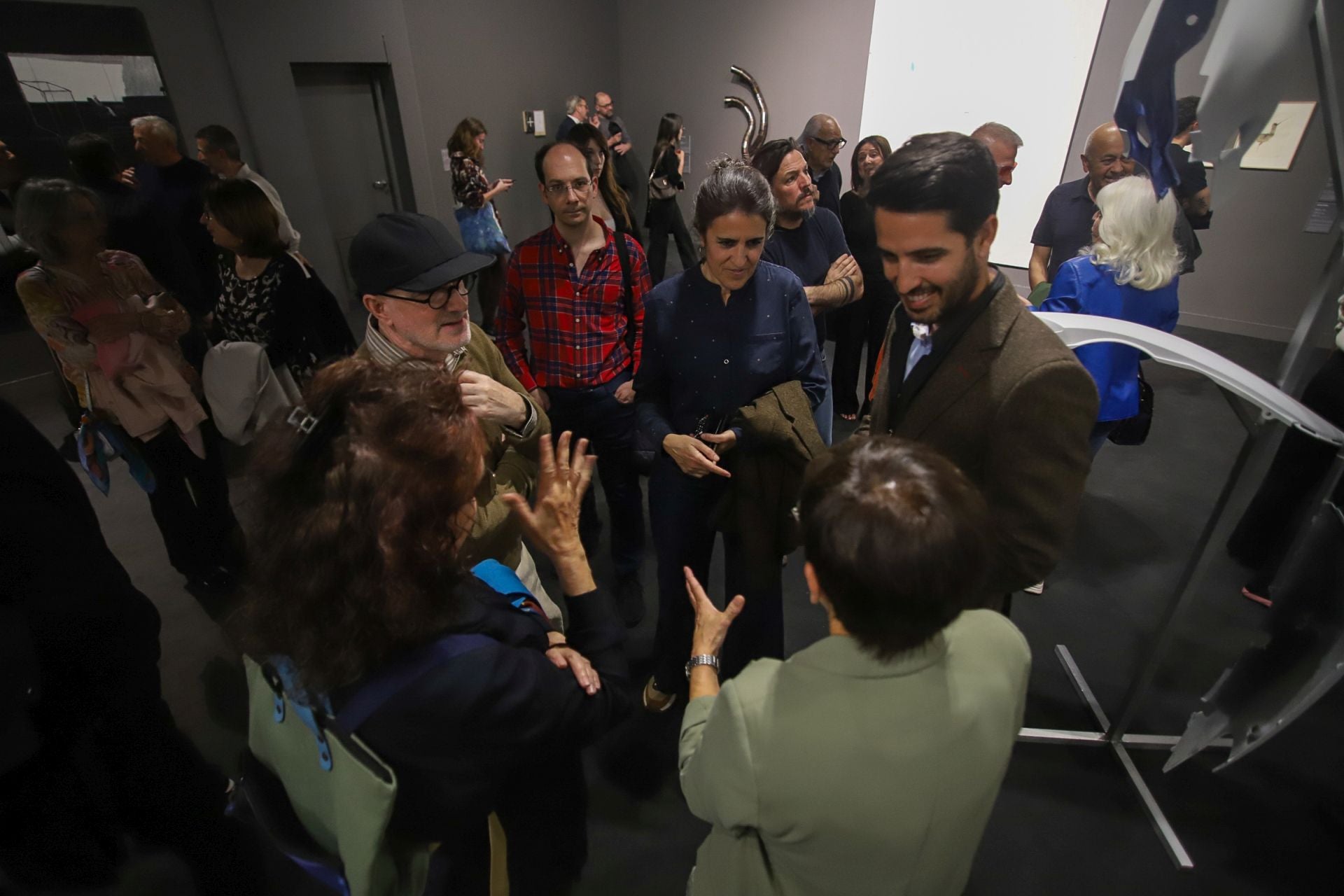 Las imágenes de la inauguración de la exposición de los 25 años de Artnueve