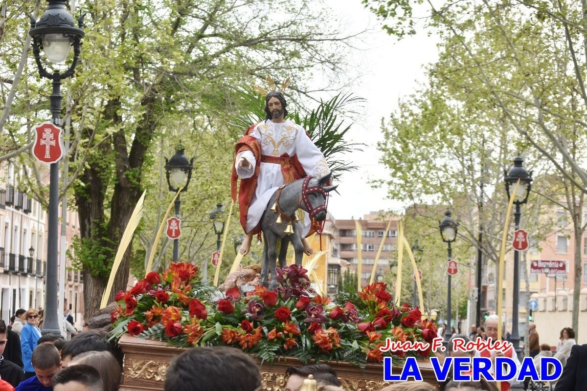 Procesión de Domingo de Ramos en Caravaca de la Cruz