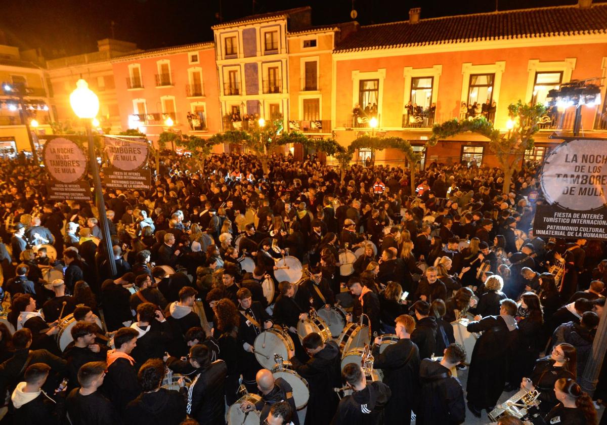 Vuelve la Noche de los Tambores de Mula, que espera reunir a más de 6.000 personas