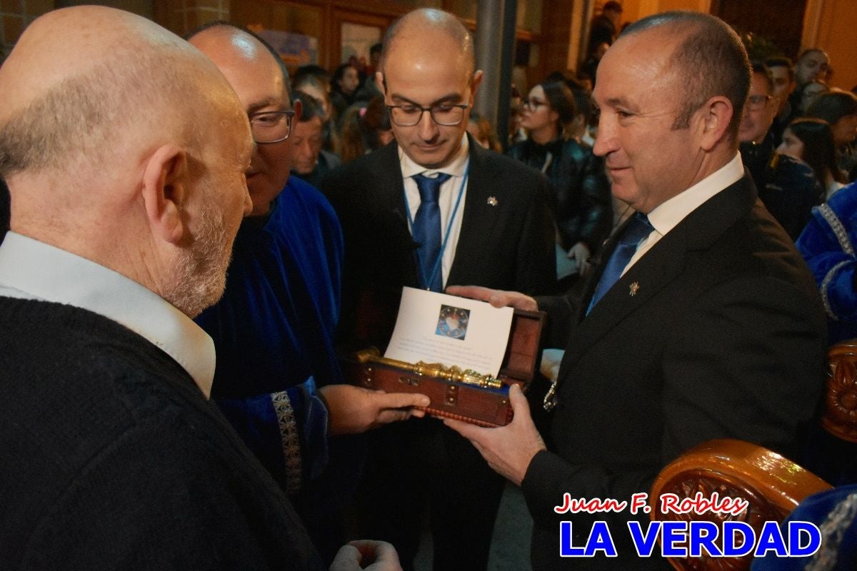 «Noche azul y de encuentros» para celebrar el Viernes de Dolores en Caravaca de la Cruz