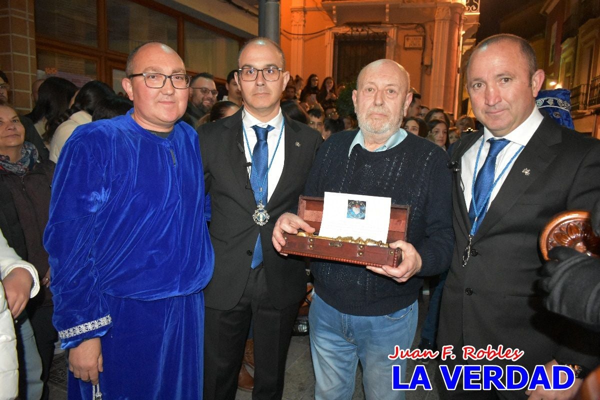 «Noche azul y de encuentros» para celebrar el Viernes de Dolores en Caravaca de la Cruz