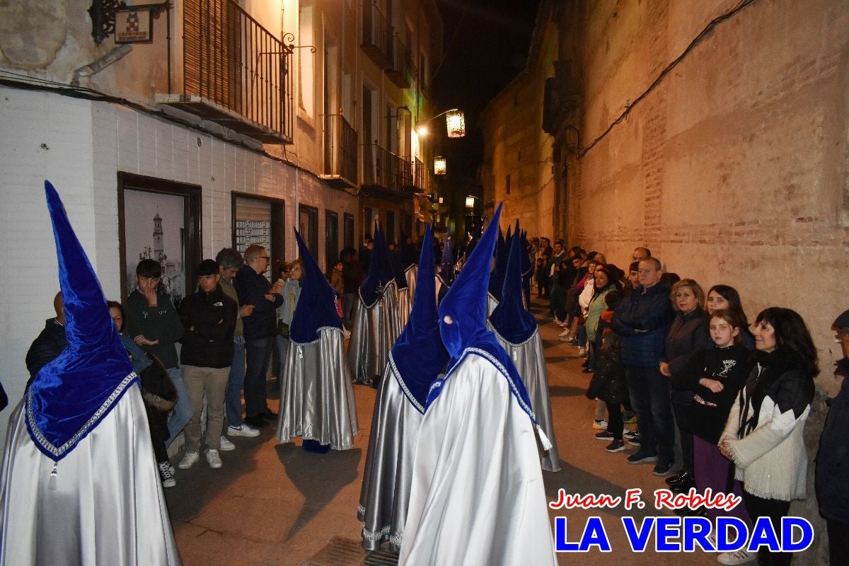 «Noche azul y de encuentros» para celebrar el Viernes de Dolores en Caravaca de la Cruz