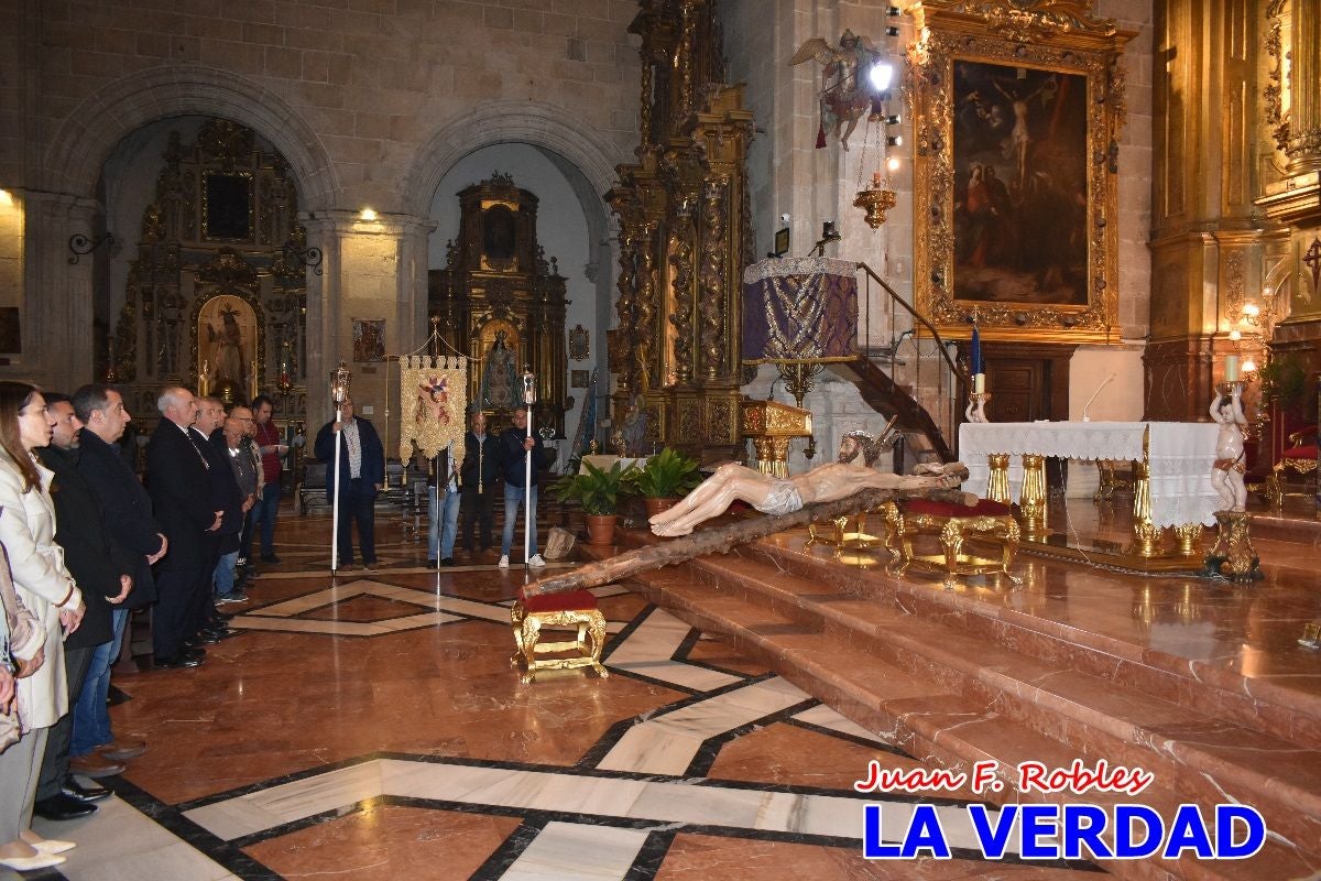 «Noche azul y de encuentros» para celebrar el Viernes de Dolores en Caravaca de la Cruz
