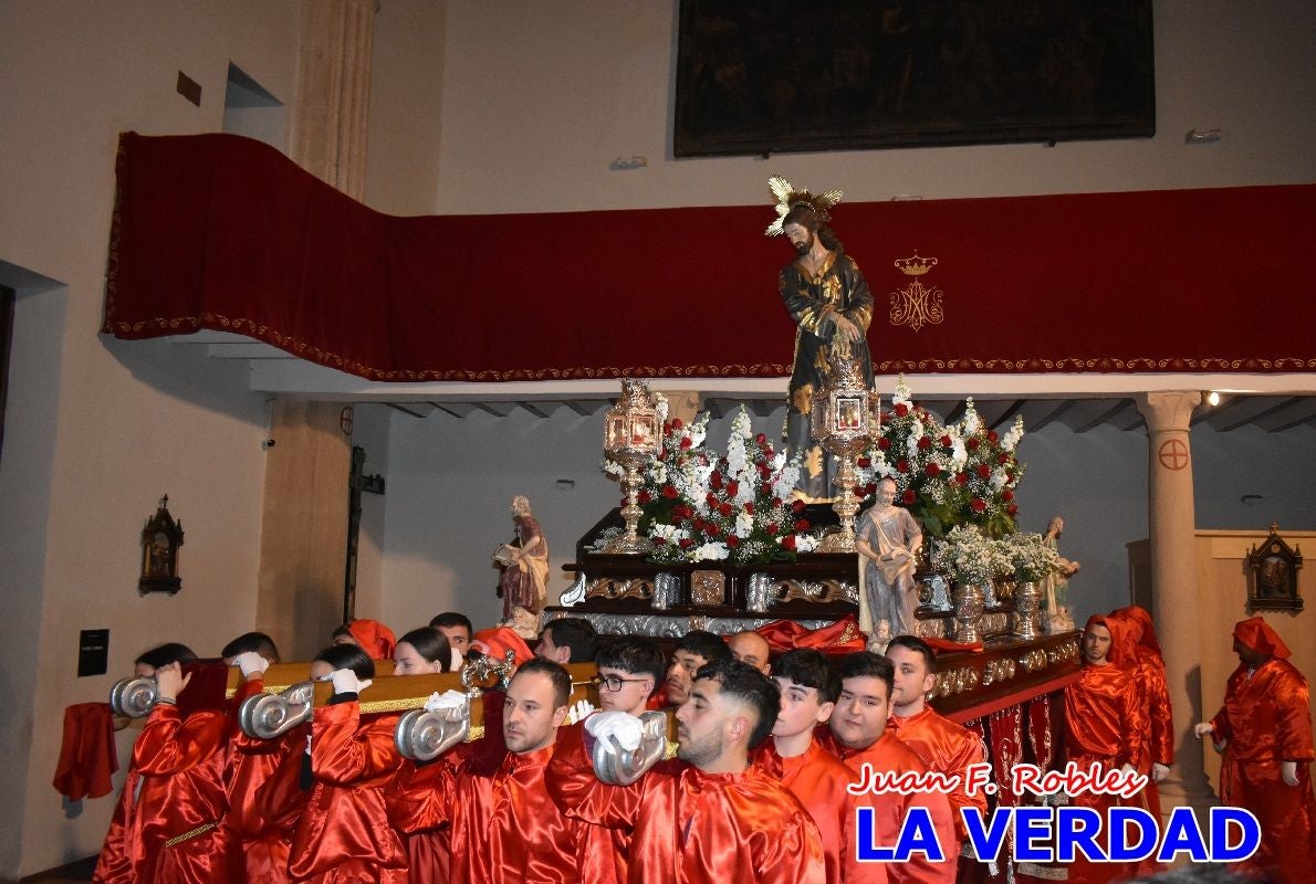 «Noche azul y de encuentros» para celebrar el Viernes de Dolores en Caravaca de la Cruz