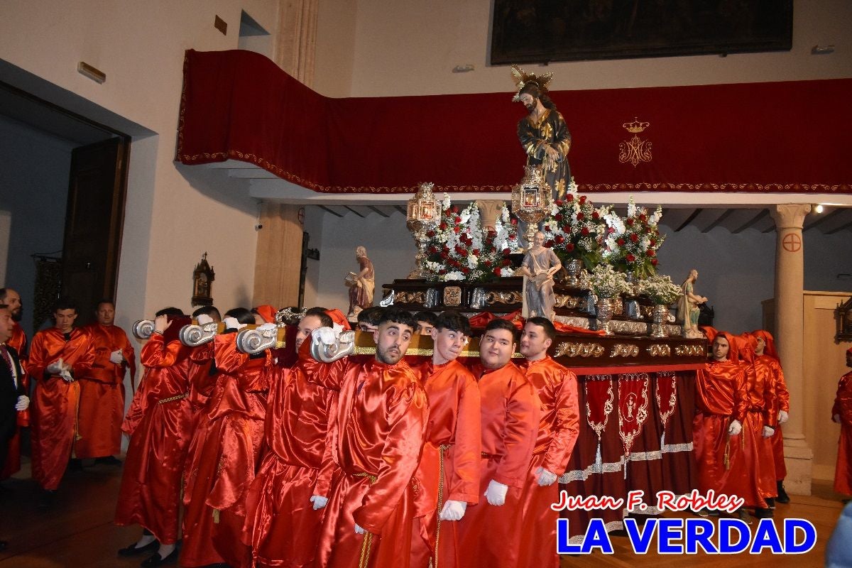«Noche azul y de encuentros» para celebrar el Viernes de Dolores en Caravaca de la Cruz