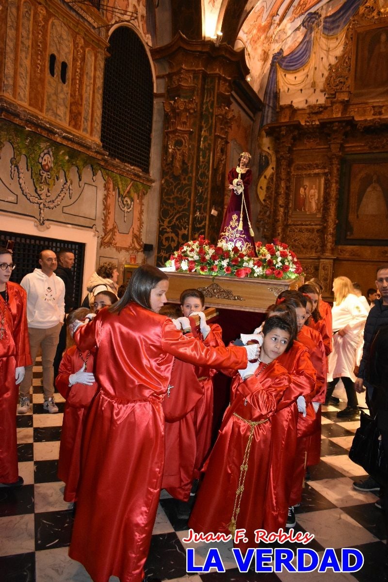 Savia nueva nazarena para la noche de Lunes Santo en Caravaca de la Cruz