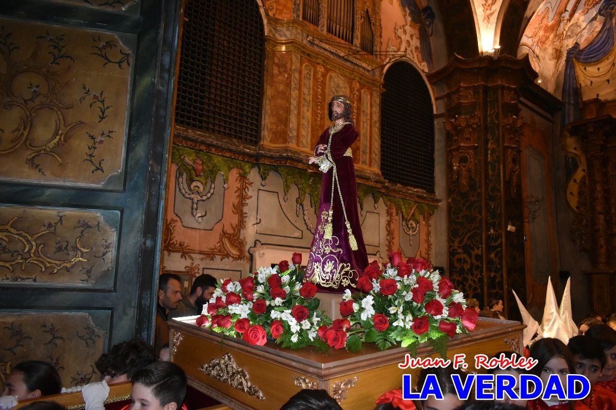 Savia nueva nazarena para la noche de Lunes Santo en Caravaca de la Cruz
