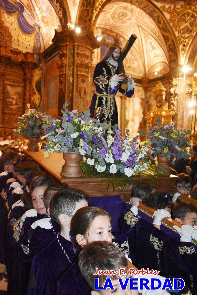 Savia nueva nazarena para la noche de Lunes Santo en Caravaca de la Cruz