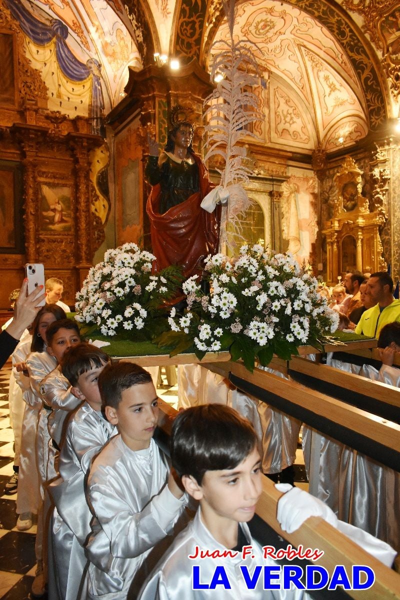 Savia nueva nazarena para la noche de Lunes Santo en Caravaca de la Cruz