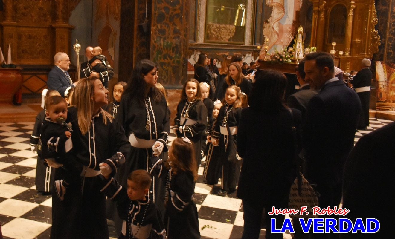 Savia nueva nazarena para la noche de Lunes Santo en Caravaca de la Cruz