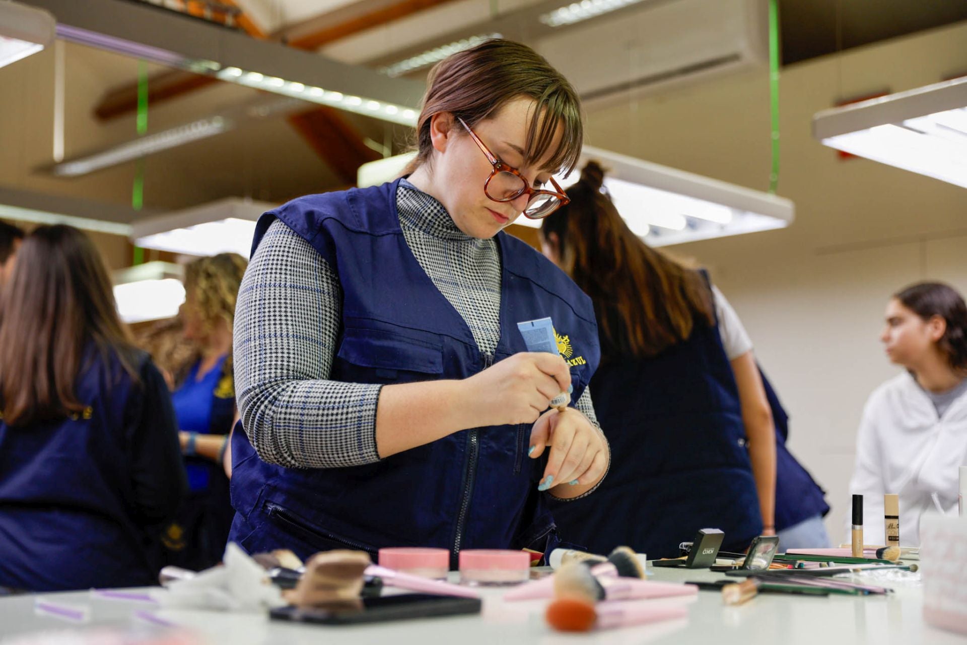 Las imágenes de los preparativos para el Domingo de Ramos en Lorca