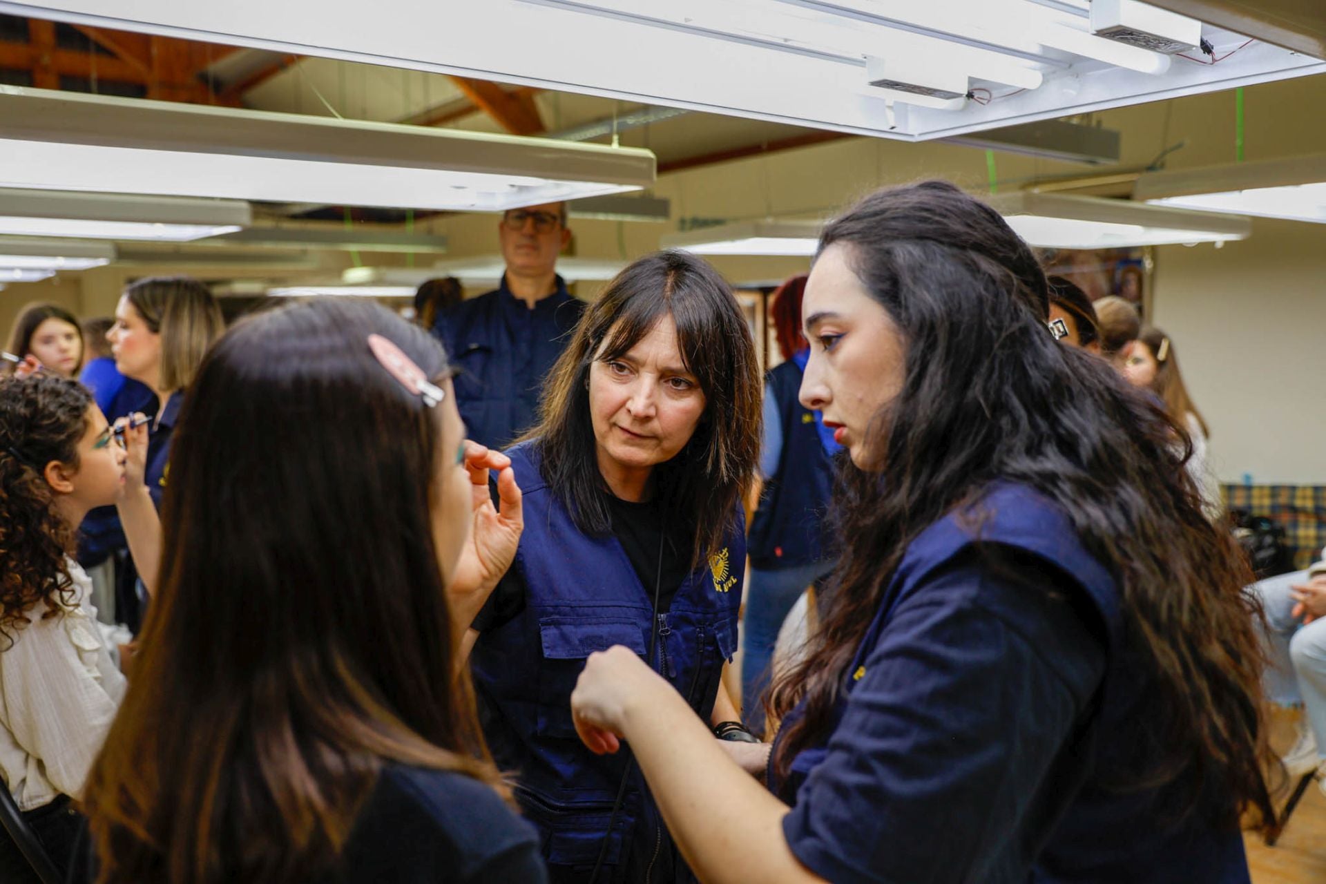 Las imágenes de los preparativos para el Domingo de Ramos en Lorca