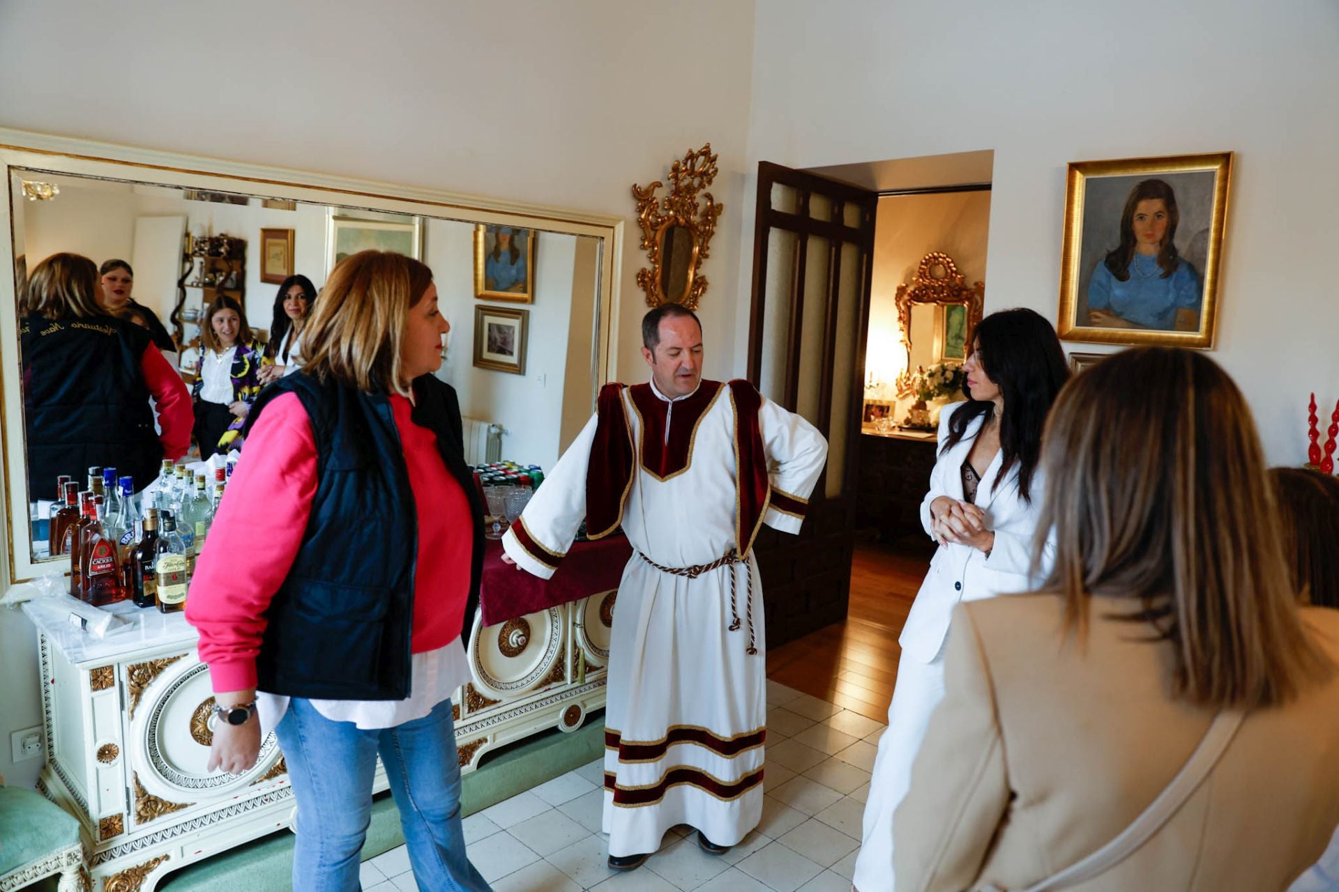 Las imágenes de los preparativos para el Domingo de Ramos en Lorca