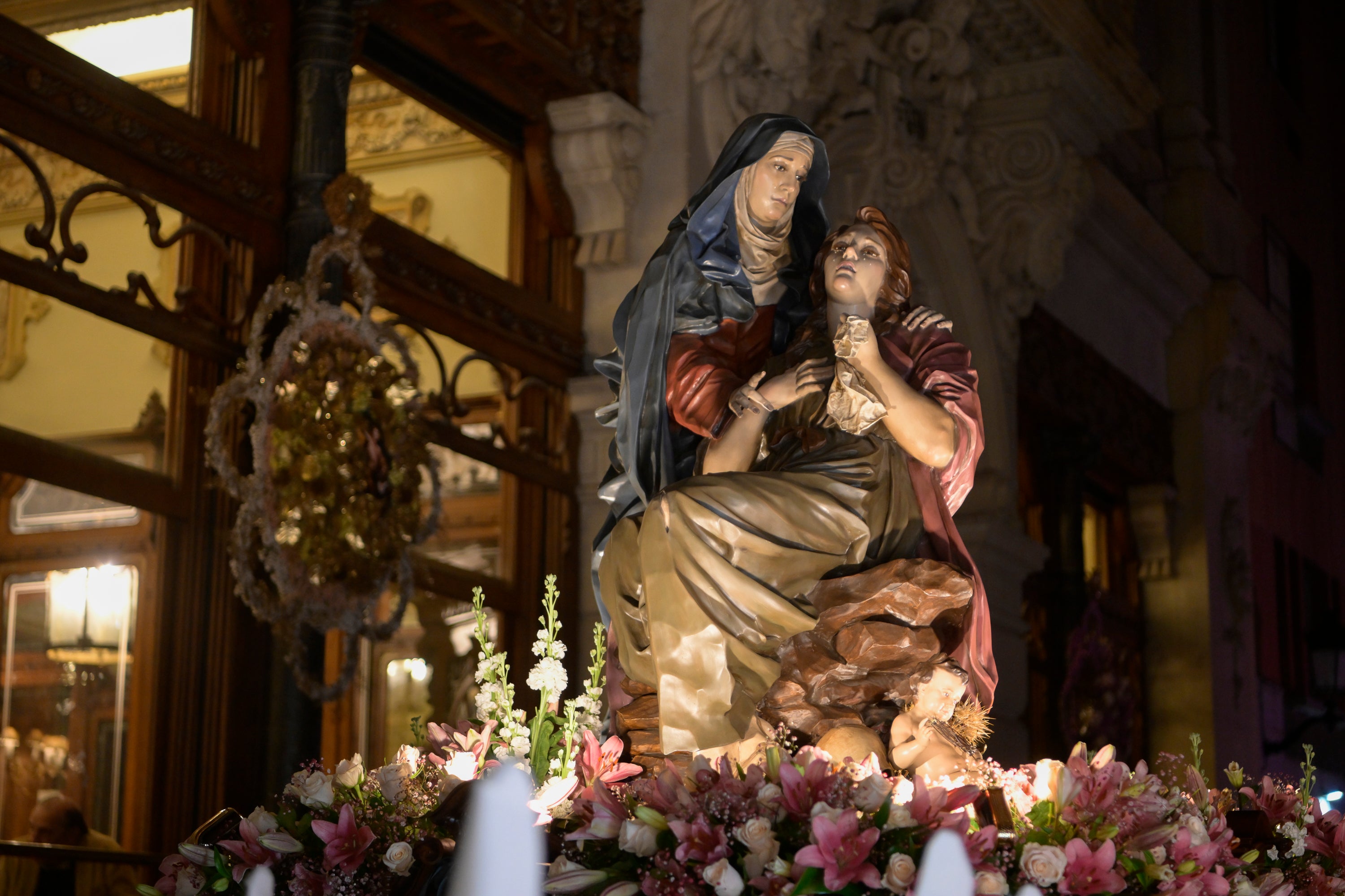 La procesión del Cristo de la Salud el Martes Santo en Murcia