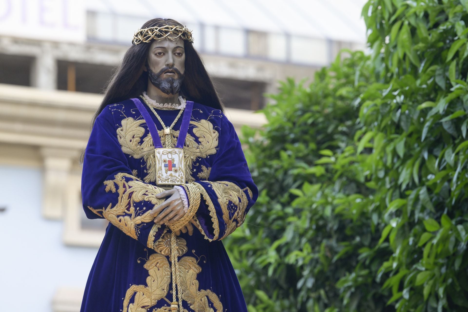 La procesión del Rescate y la Esperanza del Martes Santo en Murcia, en imágenes