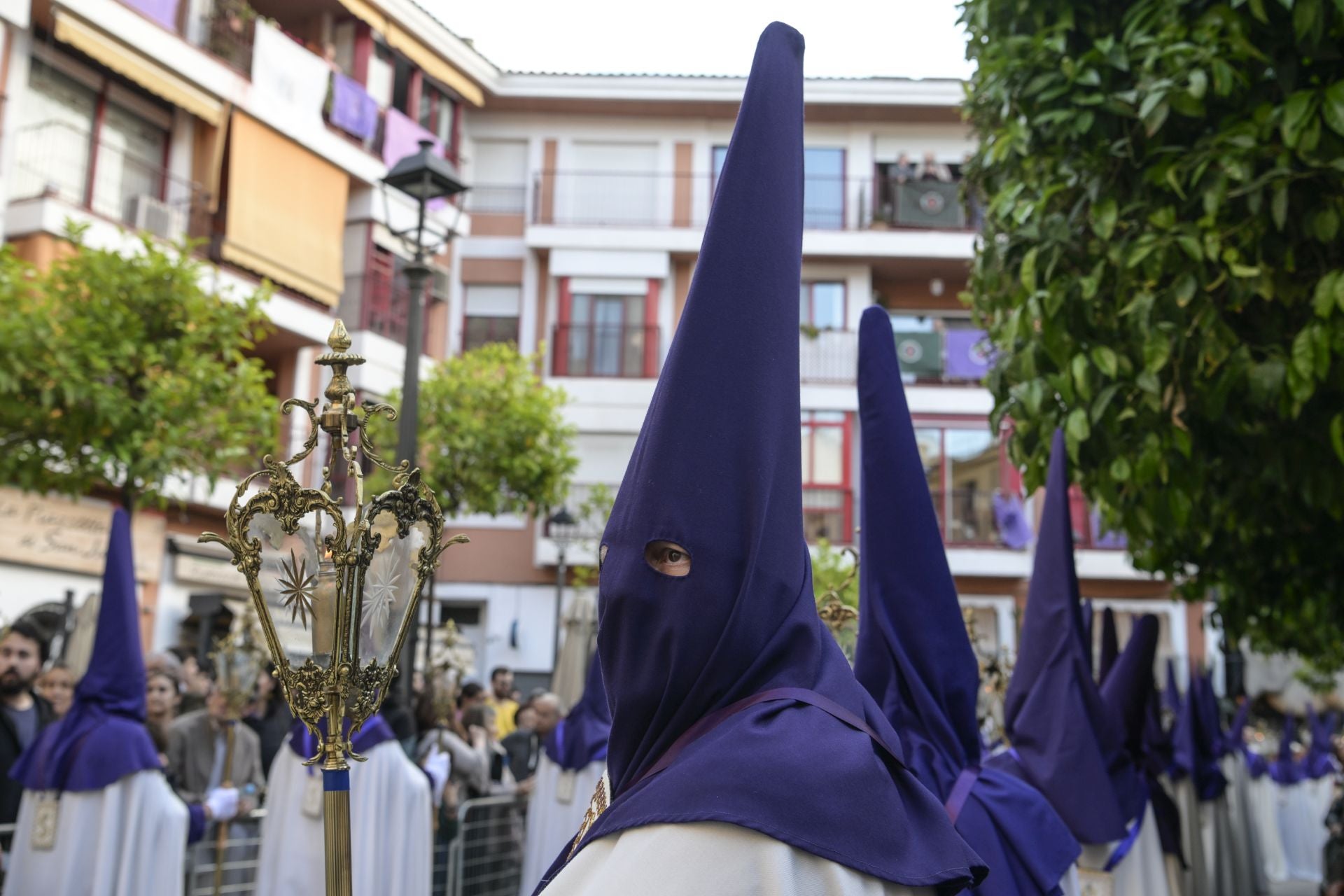 La procesión del Rescate y la Esperanza del Martes Santo en Murcia, en imágenes