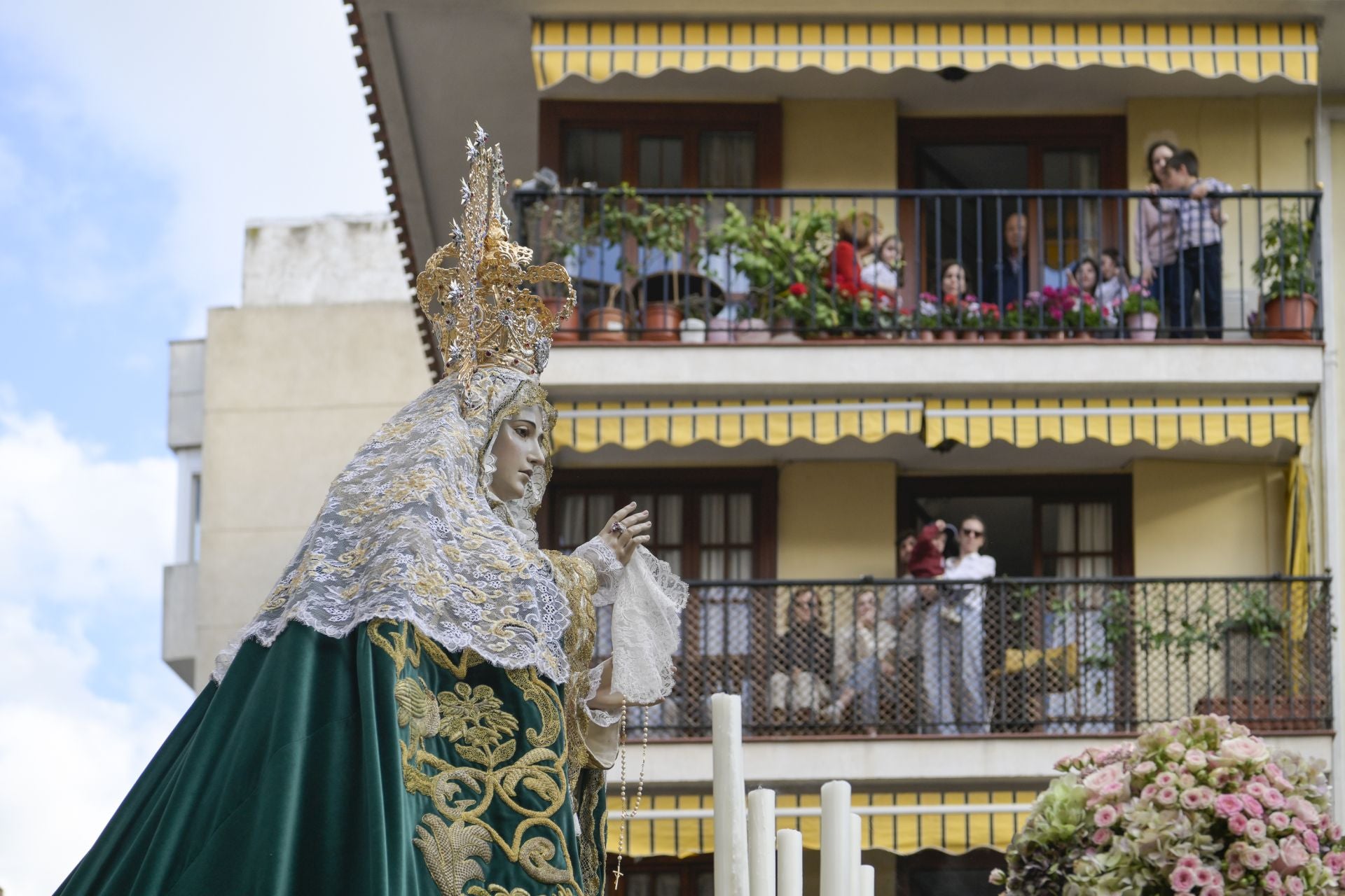 La procesión del Rescate y la Esperanza del Martes Santo en Murcia, en imágenes