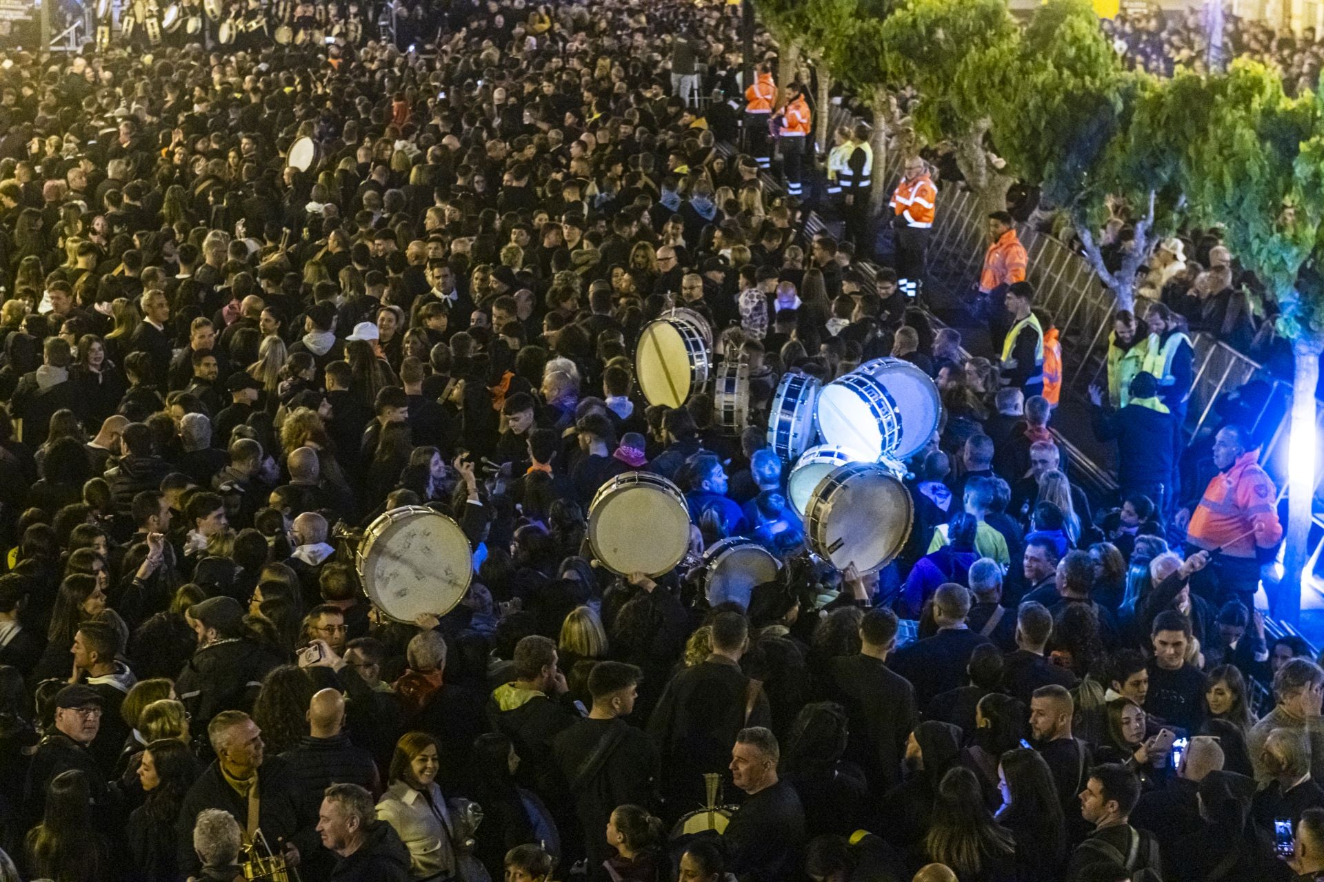 La Noche de los Tambores de Mula, en imágenes