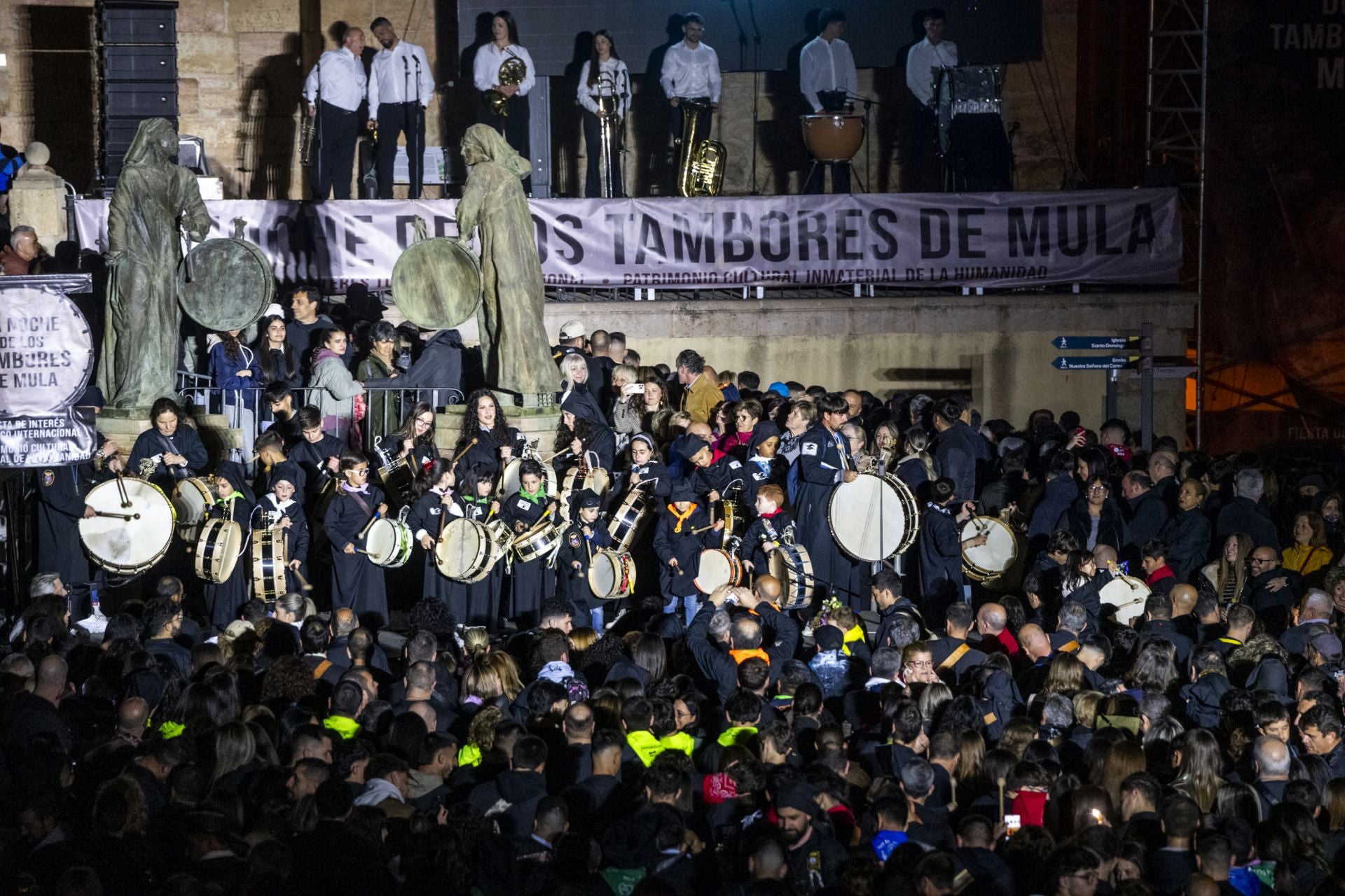 La Noche de los Tambores de Mula, en imágenes