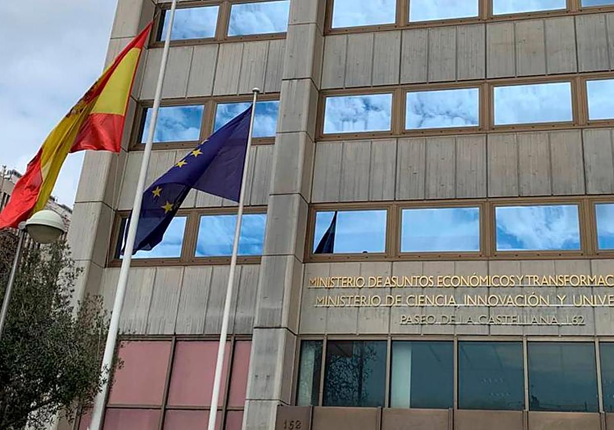 Sede del Ministerio de Ciencia, Innovación y Universidades, en una imagen de archivo.
