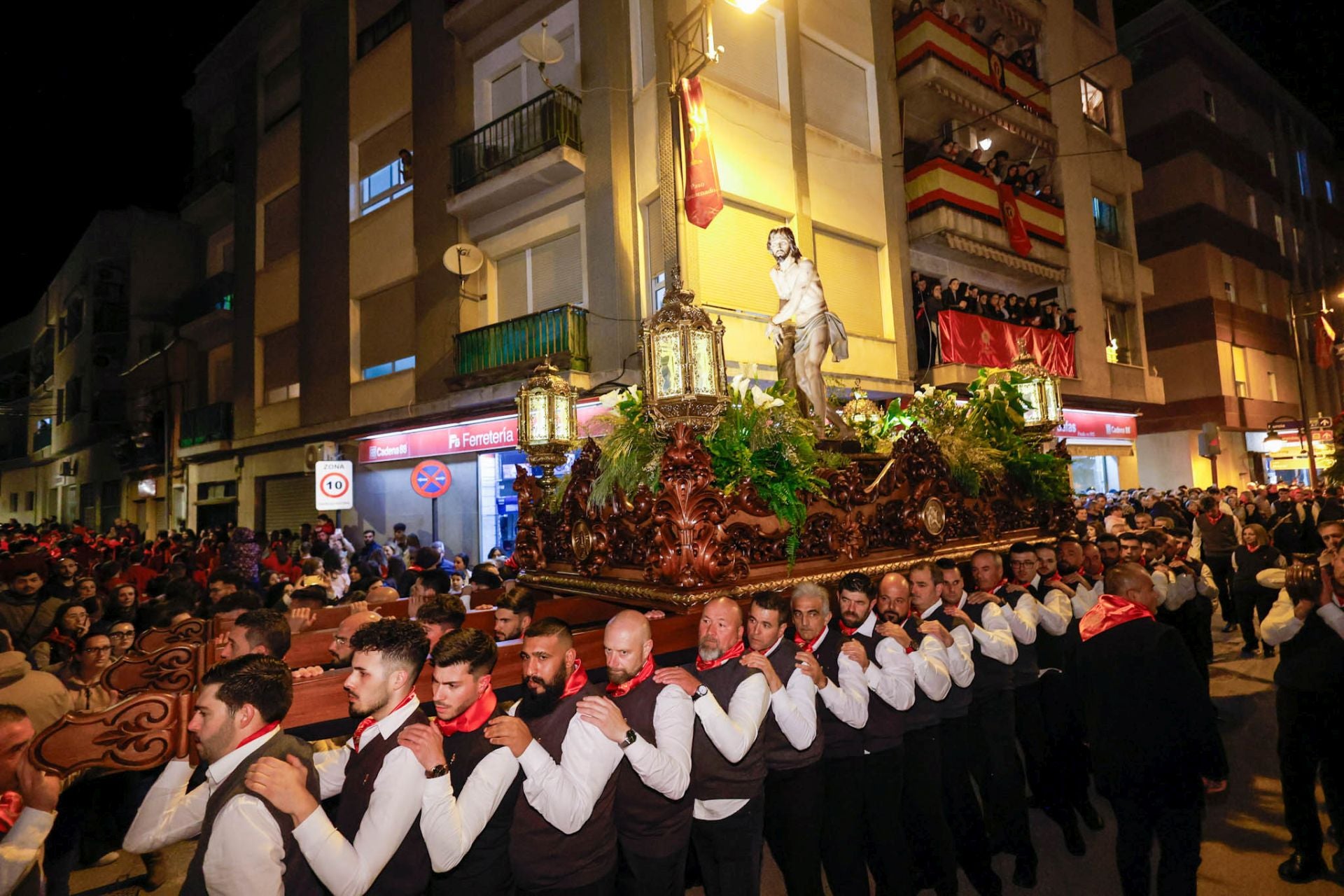 Las imágenes del encuentro del Martes Santo en Lorca