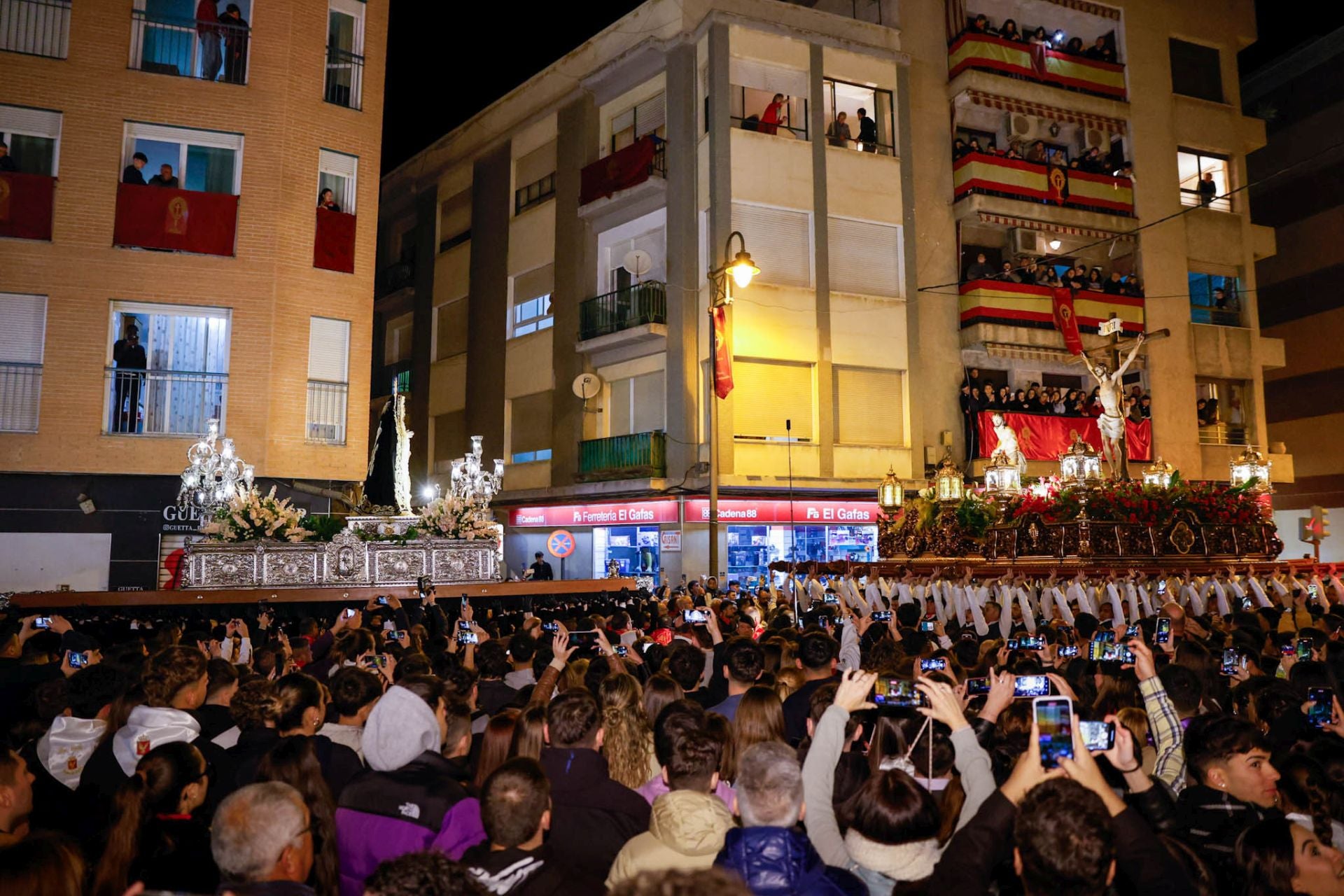Las imágenes del encuentro del Martes Santo en Lorca
