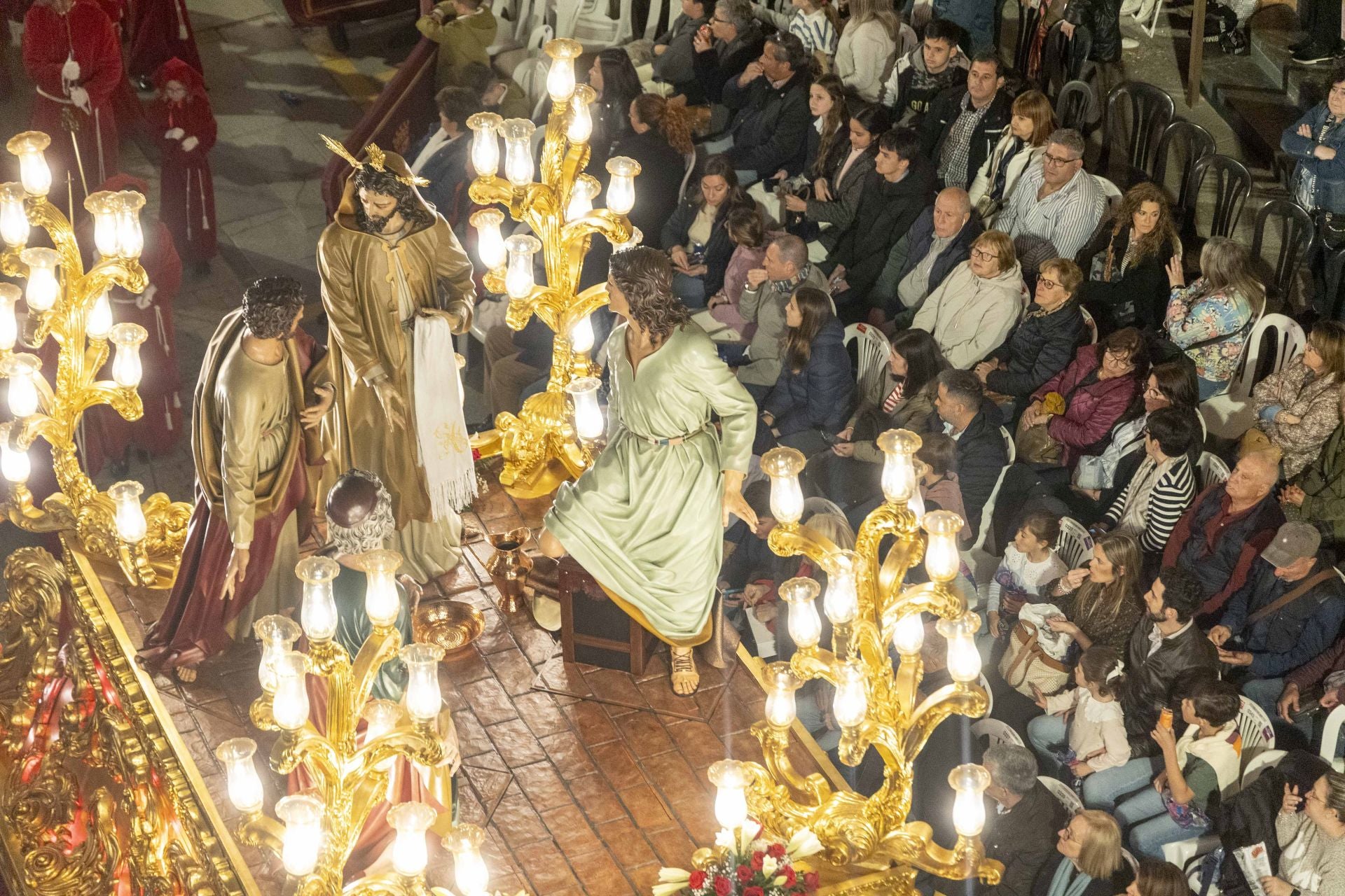 La procesión del Prendimiento de los californios, en imágenes