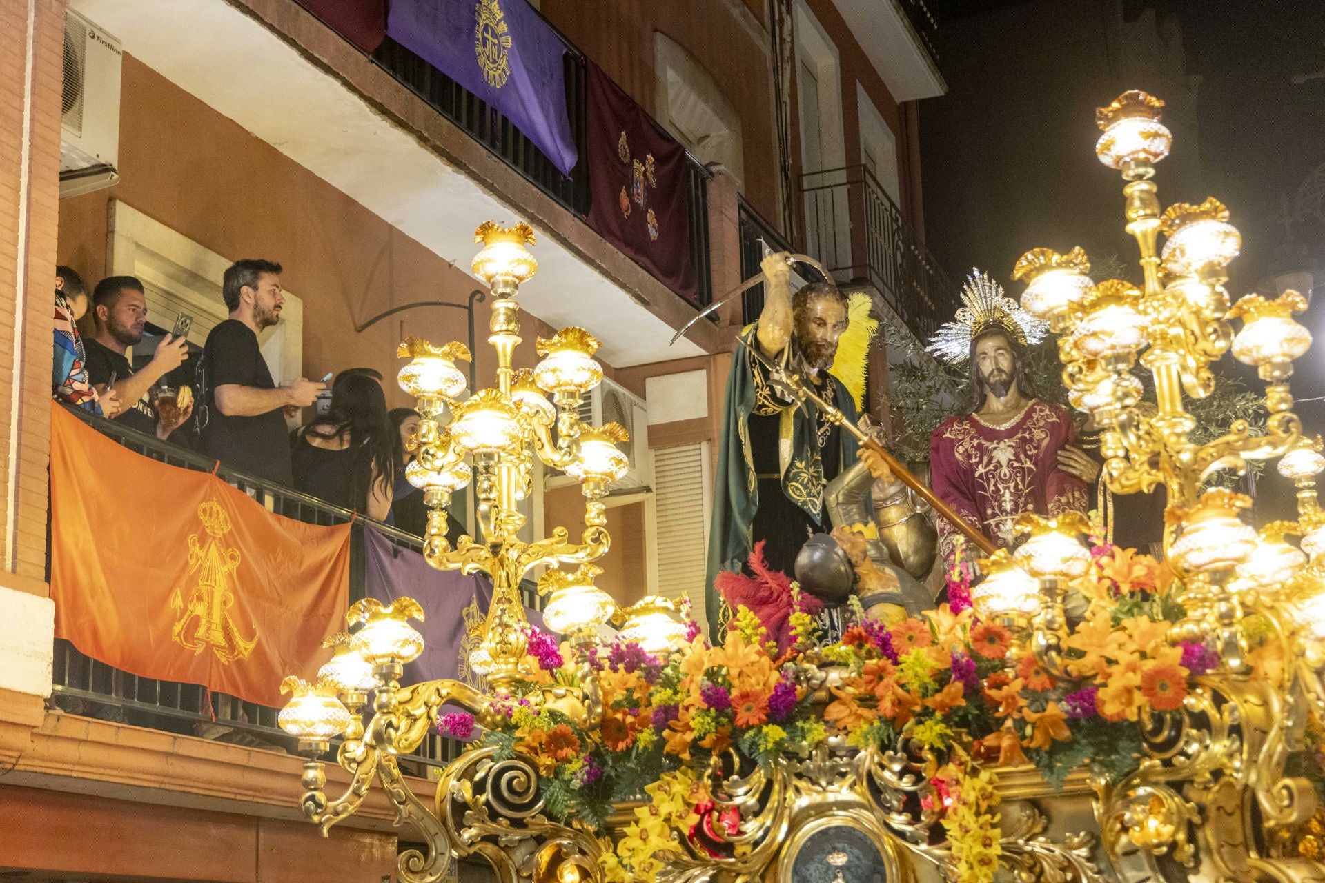 La procesión del Prendimiento de los californios, en imágenes