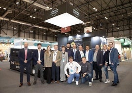 Equipo Caprichos del Paladar en Salon Gourmets 2025.