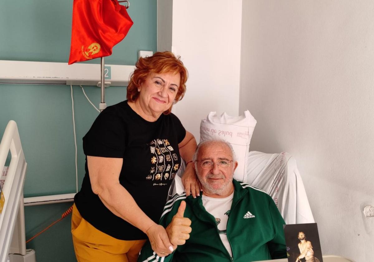 Fervor por la Semana Santa de Lorca desde una habitación de hospital