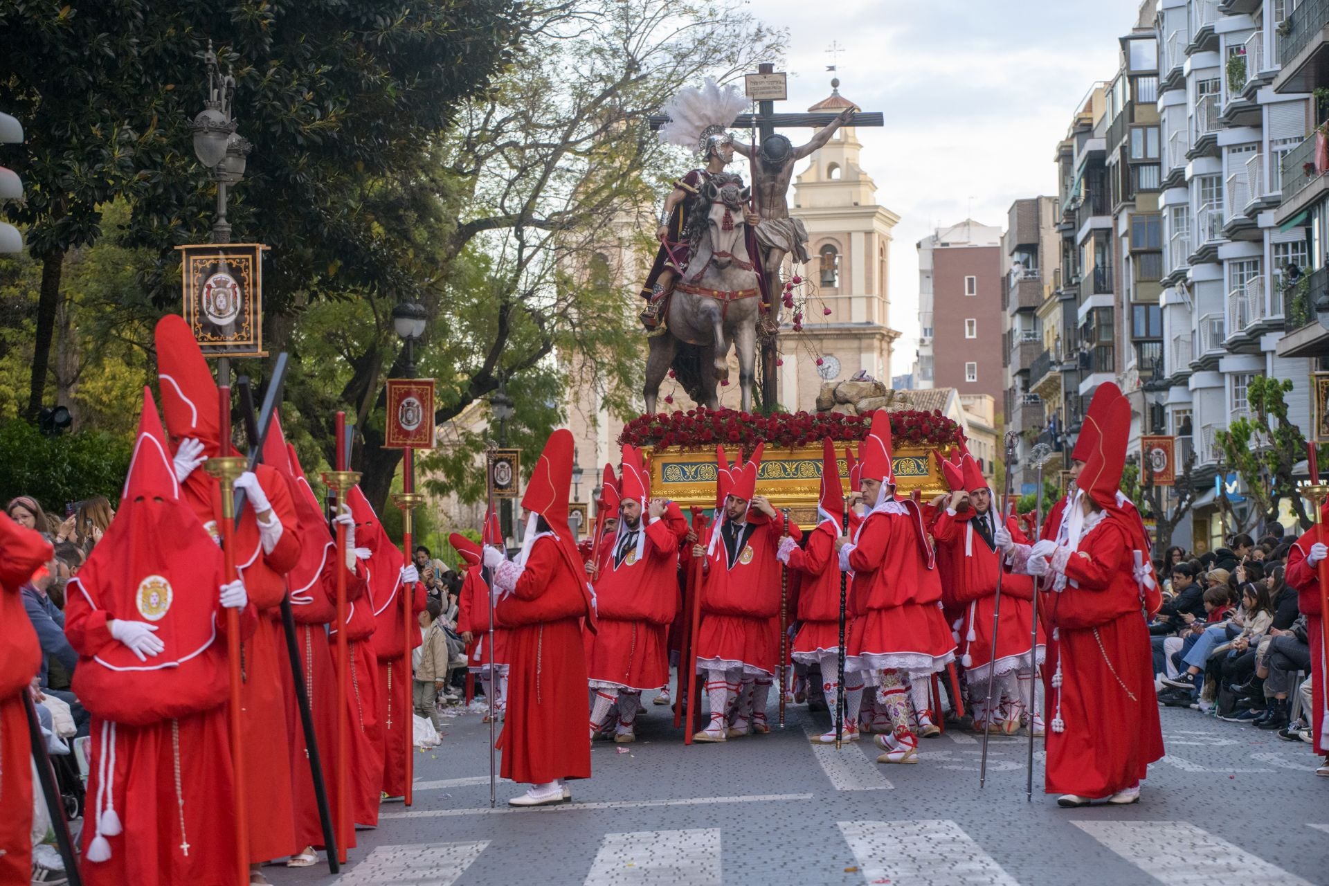La procesión de los &#039;coloraos&#039;, en imágenes