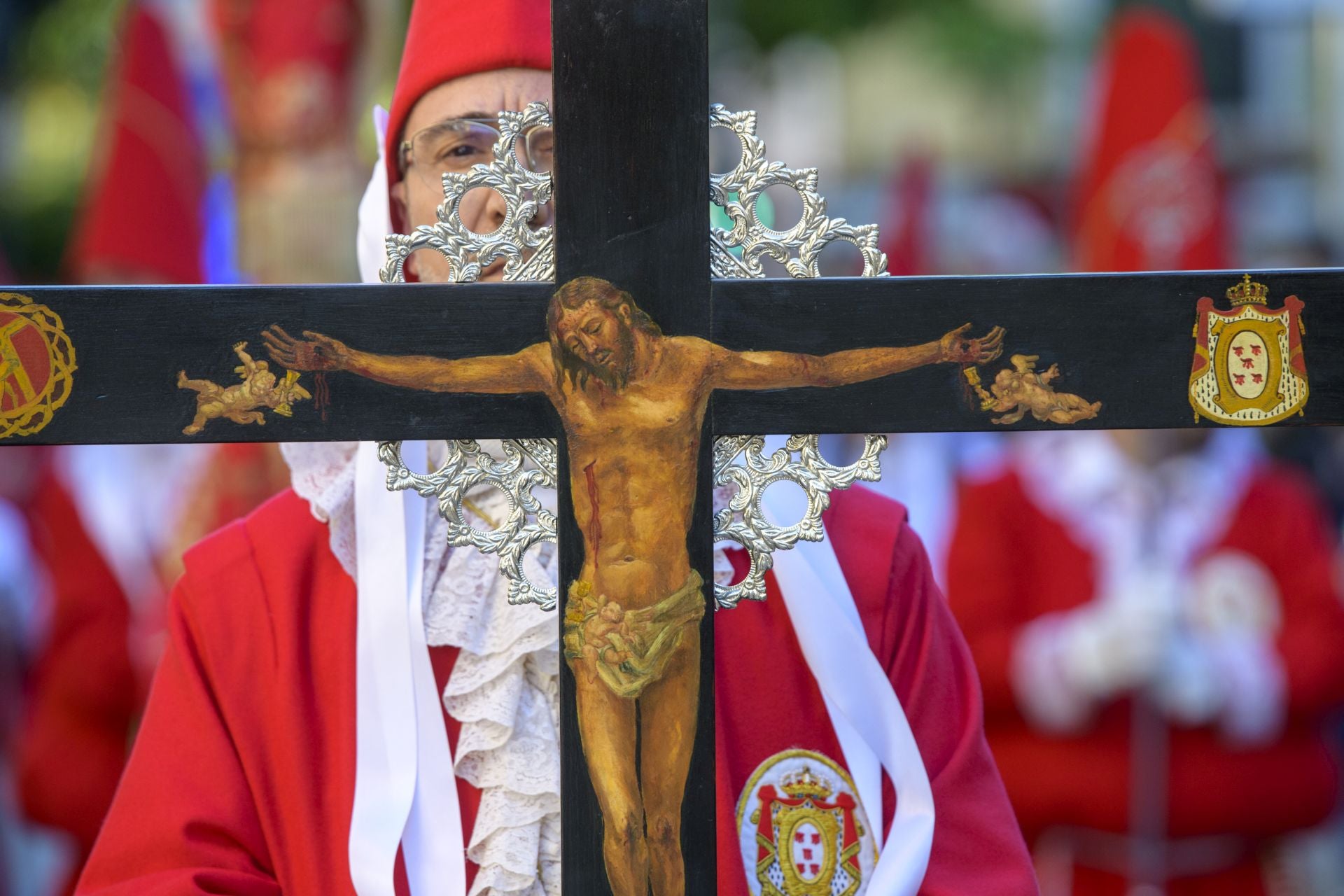La procesión de los &#039;coloraos&#039;, en imágenes