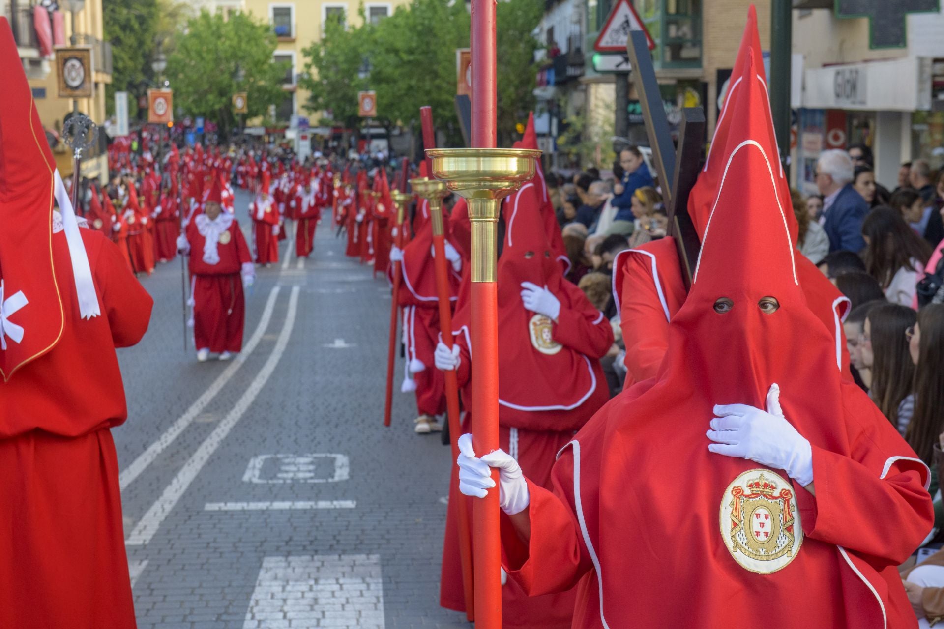 La procesión de los &#039;coloraos&#039;, en imágenes