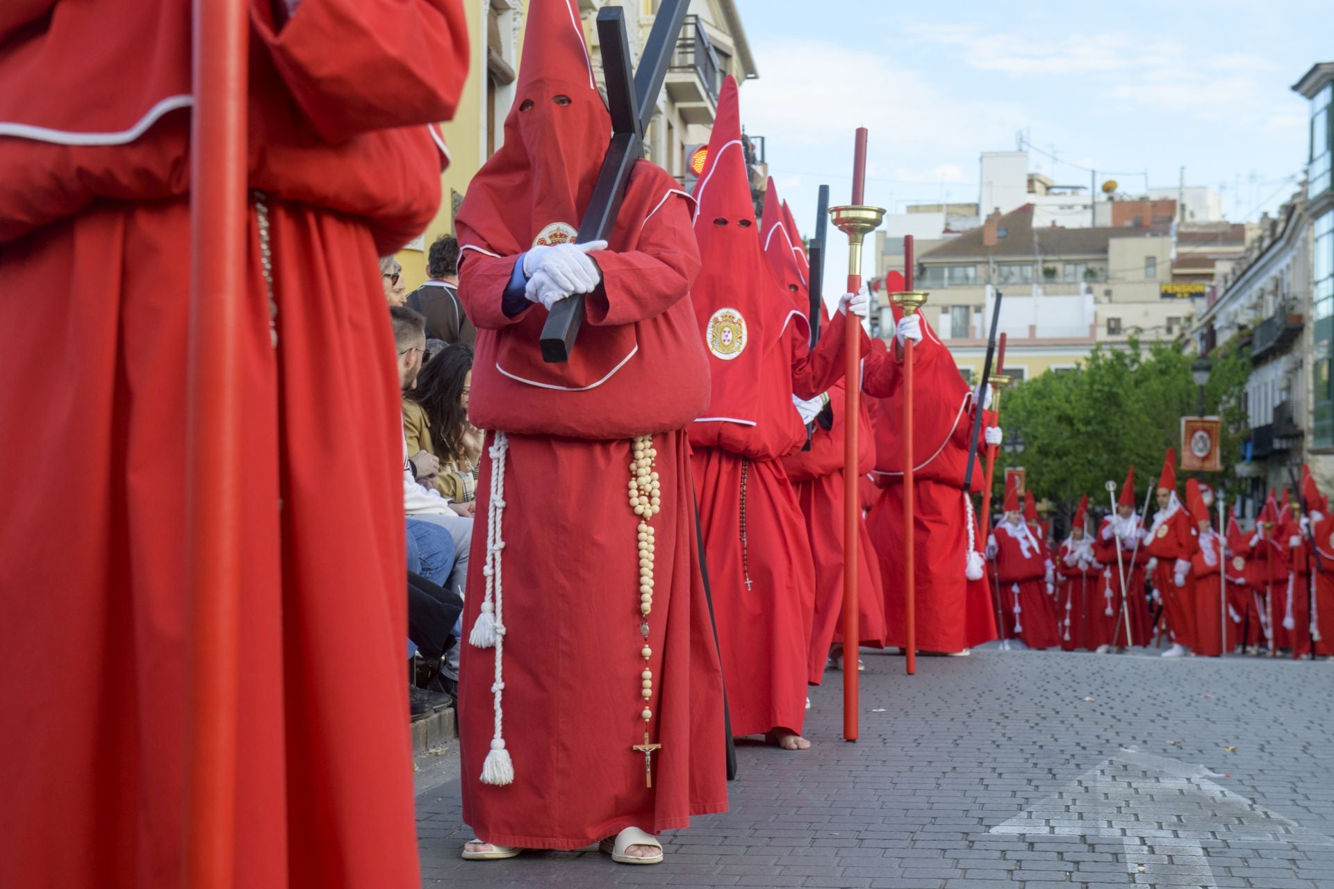 La procesión de los &#039;coloraos&#039;, en imágenes