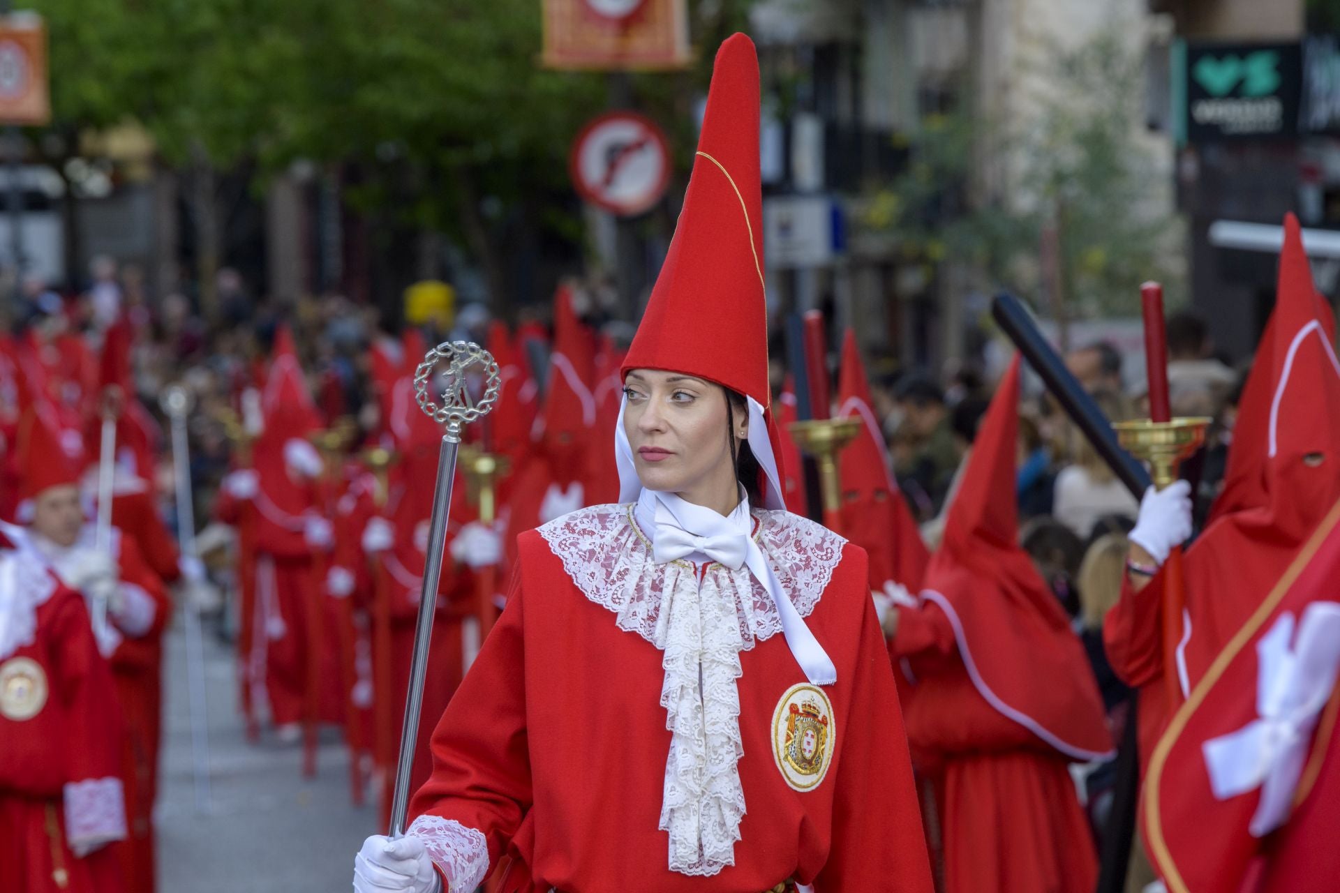 La procesión de los &#039;coloraos&#039;, en imágenes